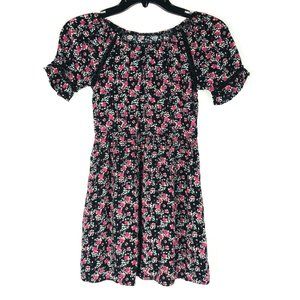 2 for $20 LA CONDUCT Girl's Floral Dress Lace Trim